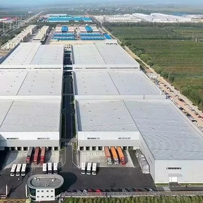 SGS Χάλυβα δομή κτίριο Q355 Χάλυβα δομή μετάλλου Ζεστό έλαση