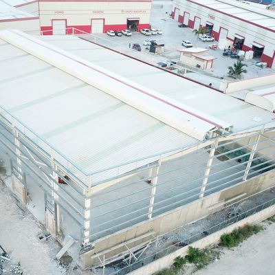Προσυσκευασμένη δομή από ελαφρύ χάλυβα Κτίριο αποθήκης Αποσπαστικό αδιάβροχο