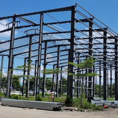 Εργαστήριο χάλυβα Κατασκευασμένα κτίρια Αποθήκη μετάλλων ODM