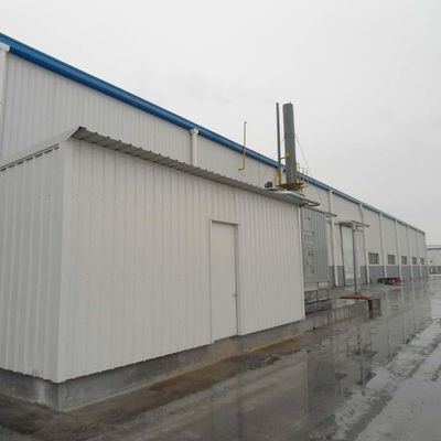 Πιεσμένη ατσάλινη δομική αποθήκη Προετοιμασμένα ατσάλινα κτίρια αποθήκης Πιστοποιητικό CE
