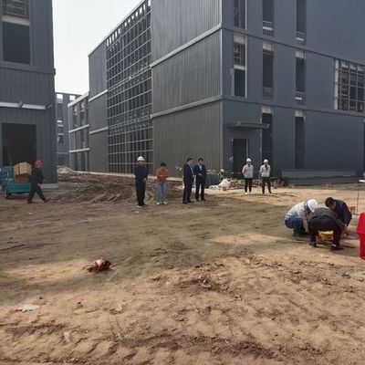 Q355B Χάλυβα Φρέμα Πολυώροφο Χάλυβα Κτίριο Γραφείων