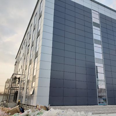 Q355B Χάλυβα Φρέμα Πολυώροφο Χάλυβα Κτίριο Γραφείων