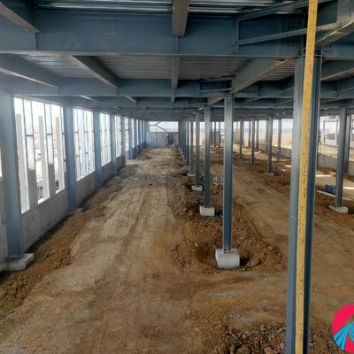 Ζυγισμένο μεταλλικό πλαίσιο Εργοστάσιο Χ τμήμα Χάλυβα Δυνατή αντοχή σε σεισμούς