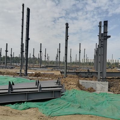 Σιδηρουργική δομή ανθεκτικότητα σε σεισμούς Κατασκευή αποθήκης Τμήμα H