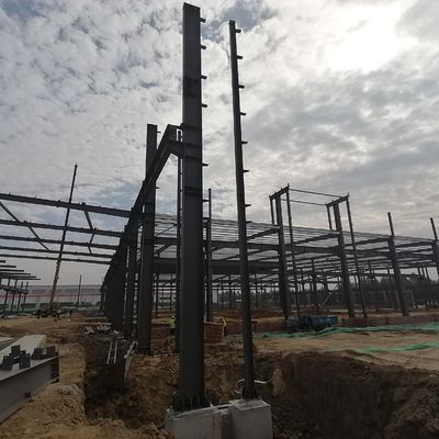 Σιδηρουργική δομή ανθεκτικότητα σε σεισμούς Κατασκευή αποθήκης Τμήμα H
