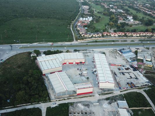 Στερεές κατασκευασμένο χάλυβα οικοδομή οικονομική χάλυβα κατασκευή αποθήκη