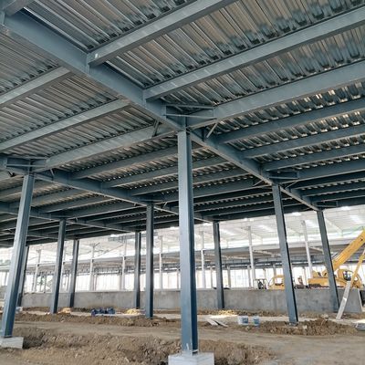 Q355B Προσυσκευασμένα κτίρια από χάλυβα κατασκευές από χάλυβα αποθήκες ODM