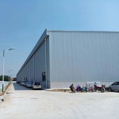 Κτίριο αποθήκης προετοιμασίας CE Ζυγισμένο οικονομικό συγκολλημένο χάλυβα τύπου H