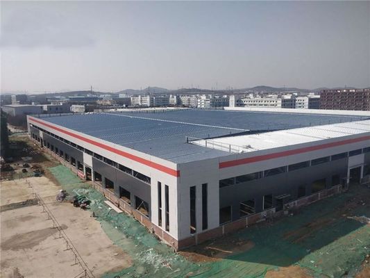 SGS Steel Frame Office Buildings OEM Steel Structure Warehouse (Σταχτένια κτίρια γραφείων)