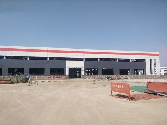 SGS Steel Frame Office Buildings OEM Steel Structure Warehouse (Σταχτένια κτίρια γραφείων)