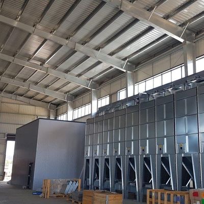 Εμπορικά κατασκευασμένα κτίρια εργαστηρίων Προσαρμοσμένη χάλυβα δομή