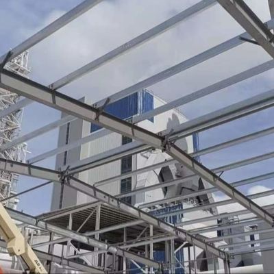 Προσαρμοσμένο θερμό γαλβανισμένο κατασκευαστικό εργοστάσιο δομών χάλυβα