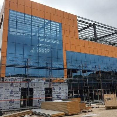 Q345 Εγκατασκευασμένα σπίτια από χάλυβα OEM