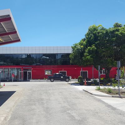 Προσαρμοσμένη ατσάλινη δομή αίθουσα εκθέσεων υγρασία αποσταθεροποιημένα μεταλλικά κτίρια αποθήκης
