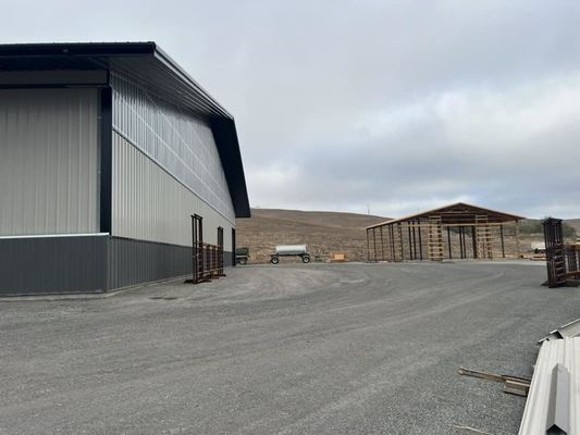 Q235B Προσυσκευασμένα κτίρια από χάλυβα Πιστοποιητικό SGS για εργαστήριο