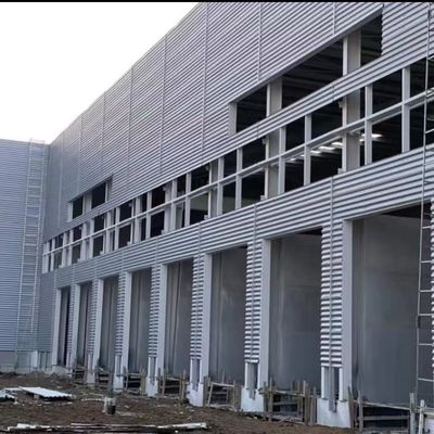 Υψηλής ανύψωσης χάλυβα δομή κατασκευή αποθήκη θερμό γαλβανισμένο OEM
