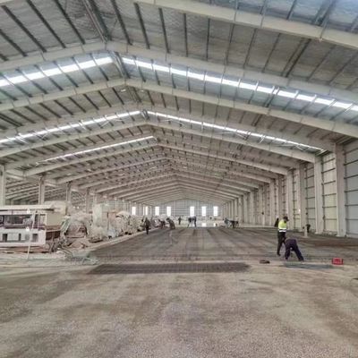 Υψηλής ανύψωσης χάλυβα δομή κατασκευή αποθήκη θερμό γαλβανισμένο OEM