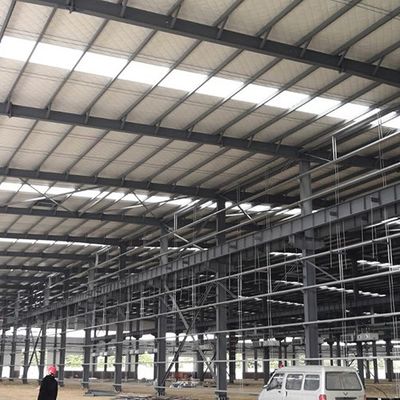 SGS Steel Frame Office Buildings OEM Steel Structure Warehouse (Σταχτένια κτίρια γραφείων)