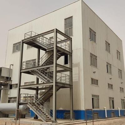 Εργαστήριο οικολογικού χάλυβα με φινίρισμα ιστιοφόρων επικαλυμμένων με PVDF / PVC