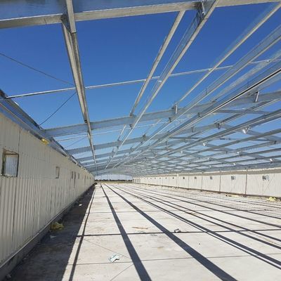 PPGL Αγροτική εκμετάλλευση πουλερικών με ανθεκτικές κυλιόμενες πόρτες