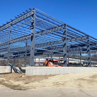 Σύγχρονη κατασκευή χάλυβα Ζυγισμένη βιομηχανική χάλυβα Κατασκευή αποθήκης