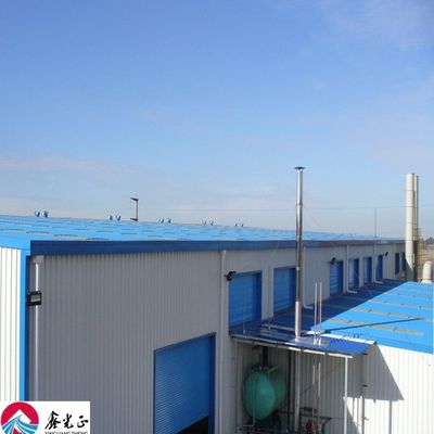 Προσαρμοσμένη ανθεκτική γαλβανισμένη δομή χάλυβα αποθήκη με ελεύθερο σχεδιασμό