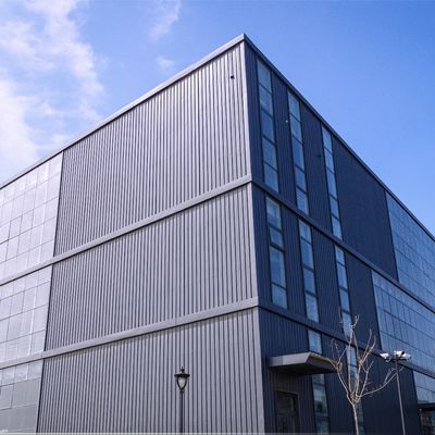 Q355 Ελαφριά χάλυβα δομή αποθήκη προκατασκευασμένο συγκολλημένο κτίριο
