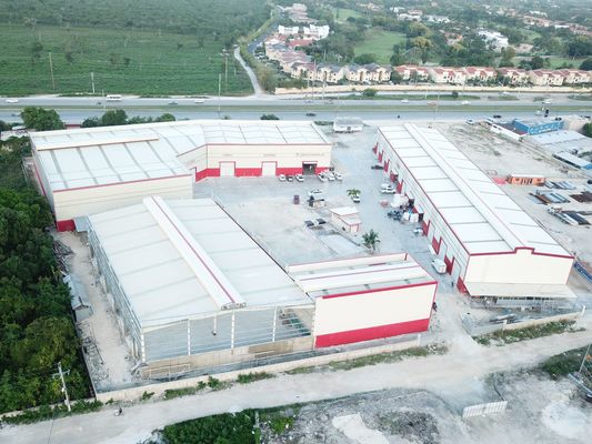 Στερεές κατασκευασμένο χάλυβα οικοδομή οικονομική χάλυβα κατασκευή αποθήκη