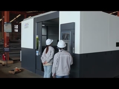 Αποθήκη χάλυβα μεγάλης χωρητικότητας με τοίχο με σάντουιτς και παράθυρα από αλουμίνιο